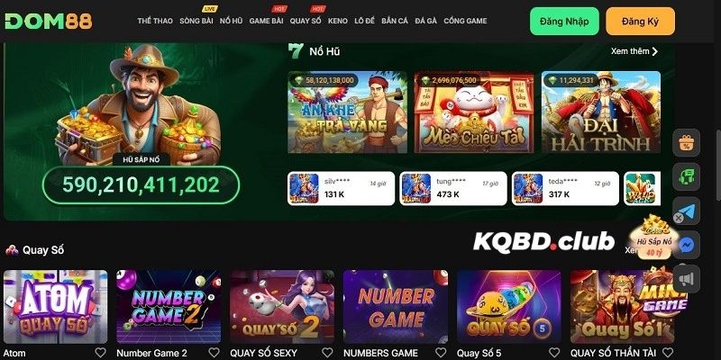 DOM88 cược nhanh lợi nhuận khủng