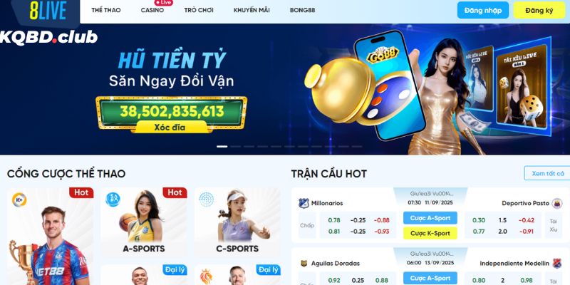 Hạn chế cần khắc phục của 8LIVE