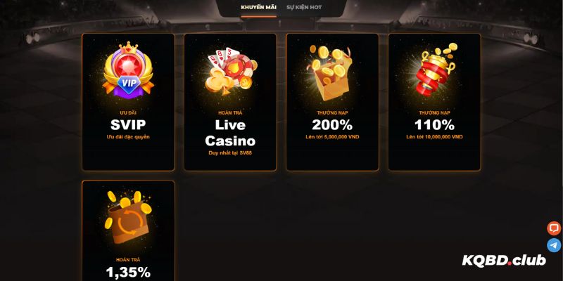 Khuyến mãi của nền tảng thiếu sự đa dạng, chỉ có những cái cơ bản