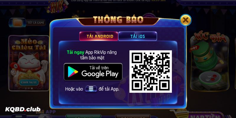 Nền tảng cung cấp ứng dụng cho cả hai HĐH iOS và Android