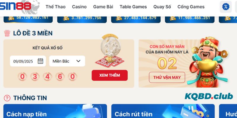 Những đánh giá của người dùng khi trải nghiệm tại SIN88