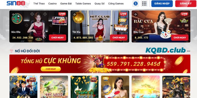 SIN88 luôn biết cách làm hài lòng và mang lại niềm vui cho cược thủ qua các ưu đãi khủng