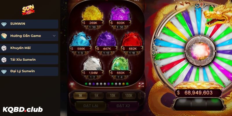 Sảnh slot của SUNWIN đặc biệt thu hút người chơi bởi giải thưởng jackpot với giá trị khủng