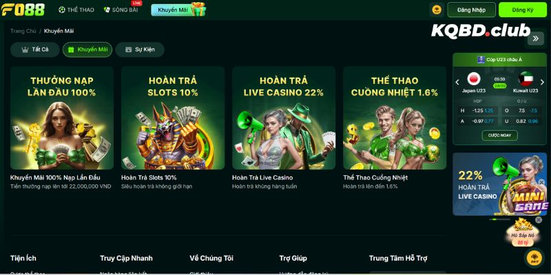 Các chương trình ưu đãi hấp dẫn có một không hai