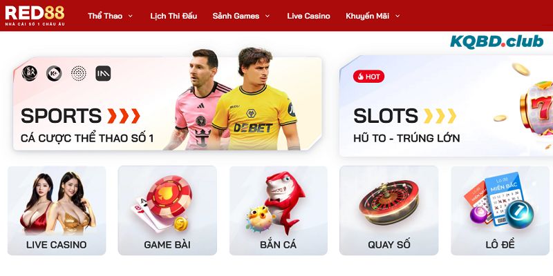 Giải trí cá cược chất lượng tại RED88